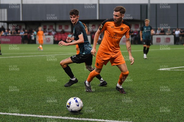 010725 - Pontypridd United v Newport County - Preseason Friendly - Joe Thomas of Newport County