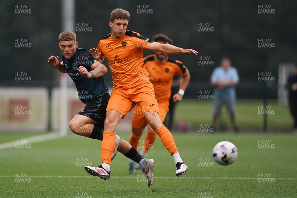 010725 - Pontypridd United v Newport County - Preseason Friendly - Cameron Evans of Newport County