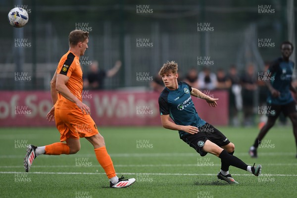 010725 - Pontypridd United v Newport County - Preseason Friendly - Jac Norris of Newport County