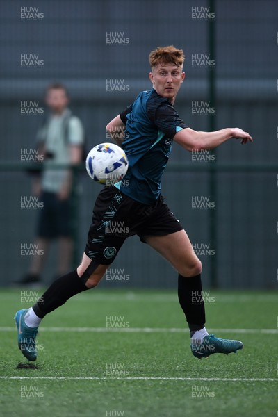 010725 - Pontypridd United v Newport County - Preseason Friendly - Ged Garner of Newport County