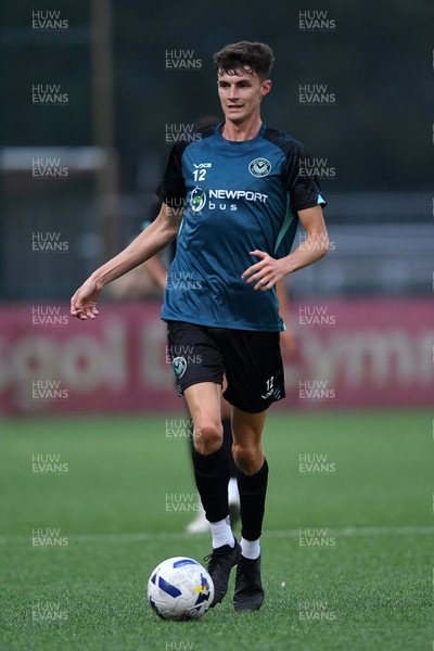 010725 - Pontypridd United v Newport County - Preseason Friendly - Joe Thomas of Newport County