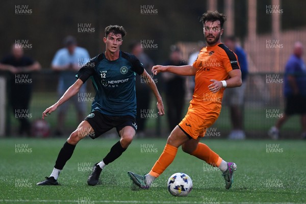 010725 - Pontypridd United v Newport County - Preseason Friendly - Joe Thomas of Newport County