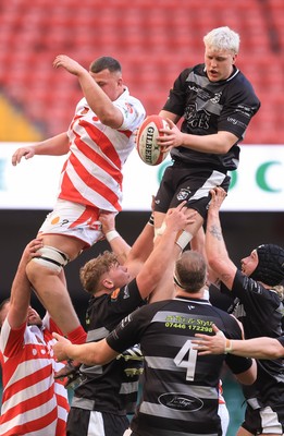 050425  Pontypridd v Cross Keys, WRU Premiership Cup Final - Sam Llewellyn of Cross Keys