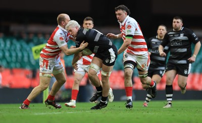 050425  Pontypridd v Cross Keys, WRU Premiership Cup Final - Sam Llewellyn of Cross Keys