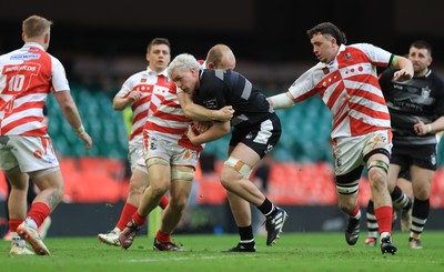 050425  Pontypridd v Cross Keys, WRU Premiership Cup Final - Sam Llewellyn of Cross Keys