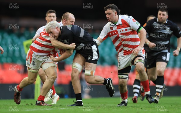 050425  Pontypridd v Cross Keys, WRU Premiership Cup Final - Sam Llewellyn of Cross Keys