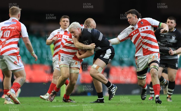 050425  Pontypridd v Cross Keys, WRU Premiership Cup Final - Sam Llewellyn of Cross Keys