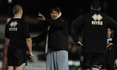 10.03.11 - Pontypridd v Neath - Principality Premiership - Pontypridd coach Dale McIntosh 