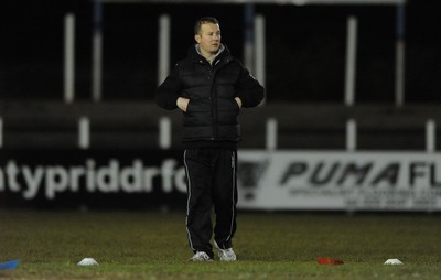 10.03.11 - Pontypridd v Neath - Principality Premiership - Neath coach Patrick Horgan 