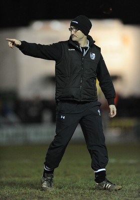 10.03.11 - Pontypridd v Neath - Principality Premiership - Pontypridd coach Paul John 