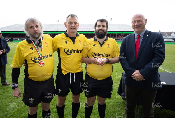 280426 - Pontypridd v Swansea, DC Thomas Cup Final - DC Thomas Cup Final Match Officials