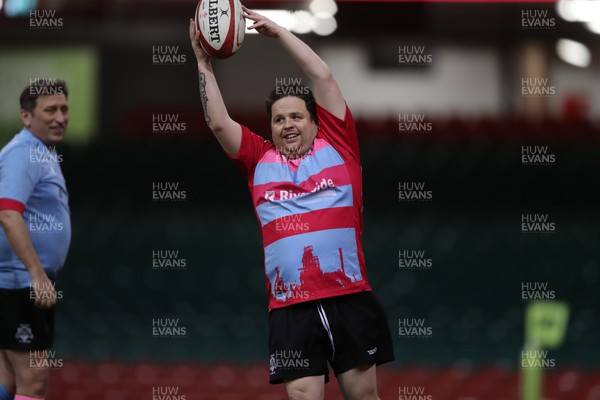 220324 - Port Talbot Panthers v Colwyn Bay Stingrays - Mixed Ability Game - Panthers score a try