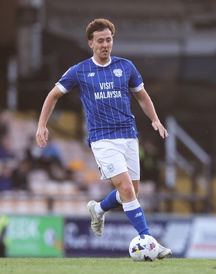 070825 - Port Vale v Cardiff City - Sky Bet League 1 - Ryan Wintle of Cardiff