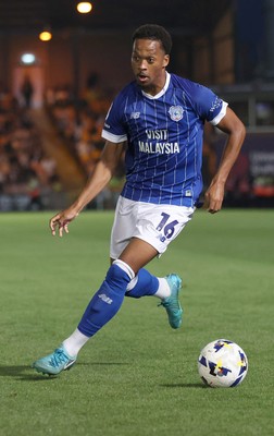 070825 - Port Vale v Cardiff City - Sky Bet League 1 - Chris Willock of Cardiff