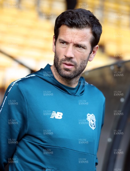 070825 - Port Vale v Cardiff City - Sky Bet League 1 - Manager Brian Barry-Murphy of Cardiff
