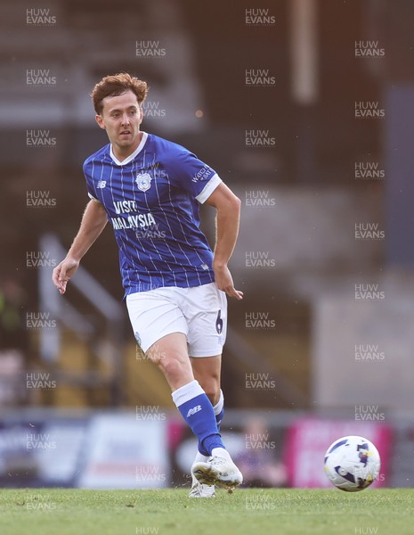 070825 - Port Vale v Cardiff City - Sky Bet League 1 - Ryan Wintle of Cardiff