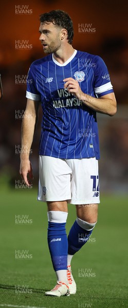 070825 - Port Vale v Cardiff City - Sky Bet League 1 - Calum Chambers of Cardiff