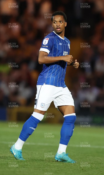 070825 - Port Vale v Cardiff City - Sky Bet League 1 - Chris Willock of Cardiff