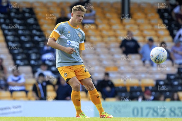 010918 - Port Vale v Newport County, Sky Bet League 2 - Cameron Pring of Newport County before the match