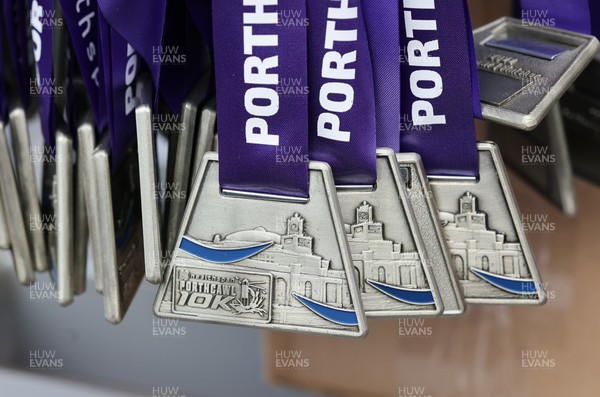 030722 - Run 4 Wales Healthspan Porthcawl 10k - Race medals