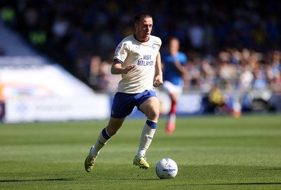 050926 - Portsmouth FC v Cardiff City - SkyBet Championship - Jack Moylan of Cardiff City 