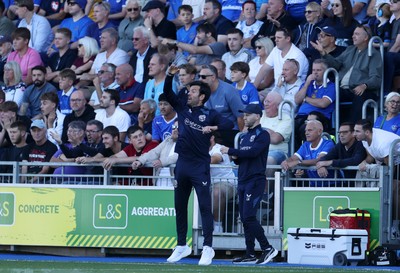 050926 - Portsmouth FC v Cardiff City - SkyBet Championship - Cardiff City Manager Brian Barry-Murphy 