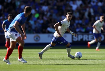 050926 - Portsmouth FC v Cardiff City - SkyBet Championship - Yousef Salech of Cardiff City 