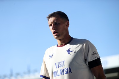 050926 - Portsmouth FC v Cardiff City - SkyBet Championship - Krystian Bielik of Cardiff City leaves the field