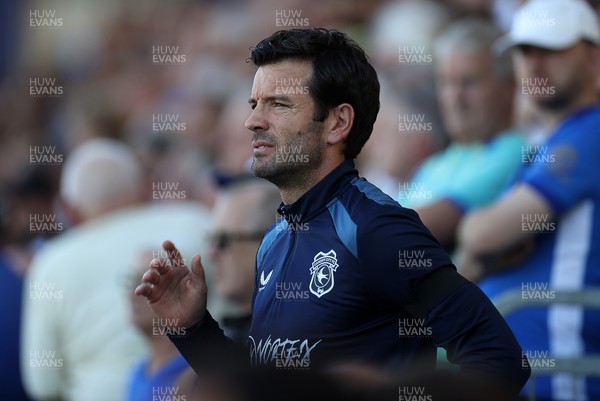 050926 - Portsmouth FC v Cardiff City - SkyBet Championship - Cardiff City Manager Brian Barry-Murphy 