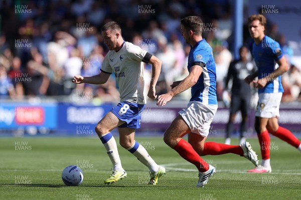 050926 - Portsmouth FC v Cardiff City - SkyBet Championship - Jack Moylan of Cardiff City 