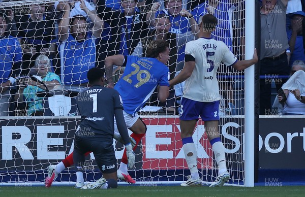 050926 - Portsmouth FC v Cardiff City - SkyBet Championship - Marko Milovanovic of Portsmouth scores a goal