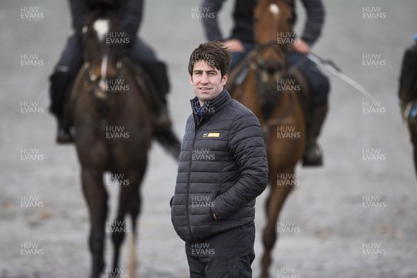 040220 - Picture shows Potters Corners trainer Christian Williams in Ogmore on Sea, South Wales