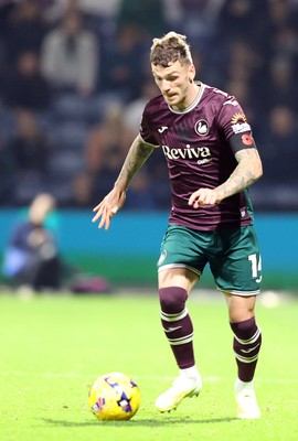 051125 - Preston North End v Swansea City - Sky Bet Championship - Josh Tymon of Swansea
