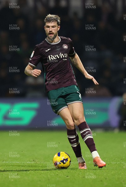 051125 - Preston North End v Swansea City - Sky Bet Championship - Cameron Burgess of Swansea