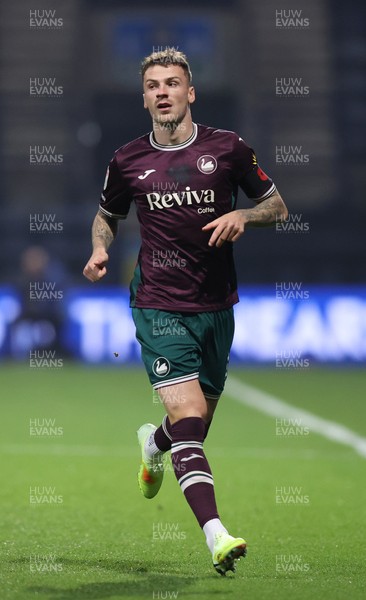 051125 - Preston North End v Swansea City - Sky Bet Championship - Josh Tymon of Swansea