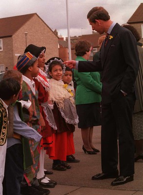 Prince Charles Visit to Cardiff 010394