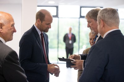 Prince of Wales visits Parc y Scarlets 100924