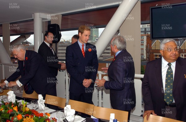 08.11.08  Wales  v South Africa Prince Williams and Gareth Edwards. 