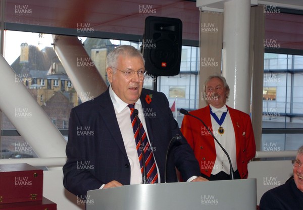 08.11.08  Wales  v South Africa Dennis Gethin (WRU President). 