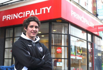 16.11.09 - WRU- Principality Player of the Month. Rhys Downes of Pontypridd RFC, Principality Player of the Month. 