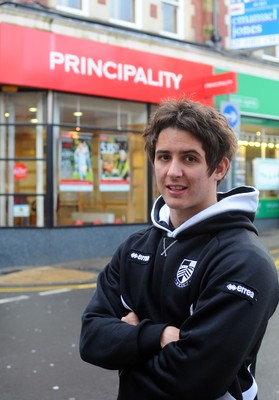 16.11.09 - WRU- Principality Player of the Month. Rhys Downes of Pontypridd RFC, Principality Player of the Month. 