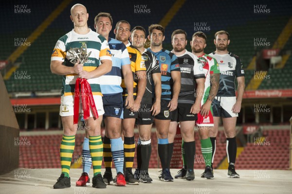 230817 - Principality Premiership Launch - Players from Principality Premiership East