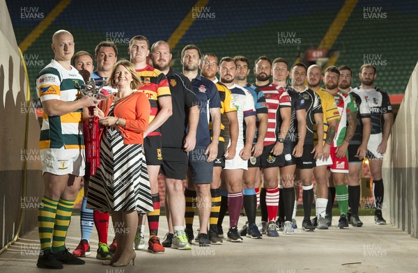 230817 - Principality Premiership Launch - Players from Principality Premiership