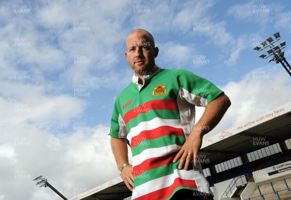 27.08.09 -  Principality Premiership Launch. Andrew Jenkins of Ebbw Vale.  