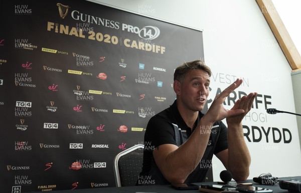 270819 - Guinness PRO14 Final 2020 Press Conference, Cardiff Castle - Ryan Jones, WRU Performance Director,  at Cardiff Castle to mark the announcement of Cardiff as host city for the Guinness PRO14 2020 Final