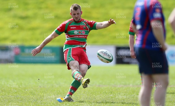 130517 - Pwllheli v Bala Presentation - WRU National League One Division North - Osian Parry Jones kicks