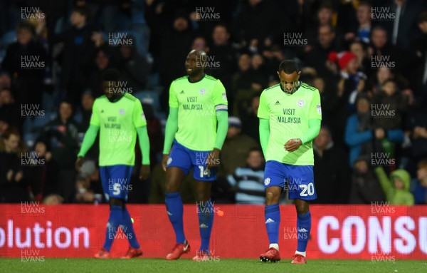 010118 - Queens Park Rangers v Cardiff City - Sky Bet Championship - Loic Damour of Cardiff City looks dejected
