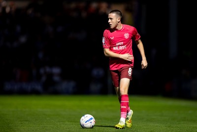 020926 - Queens Park Rangers v Cardiff City - Sky Bet Championship - Jack Moylan of Cardiff City in action
