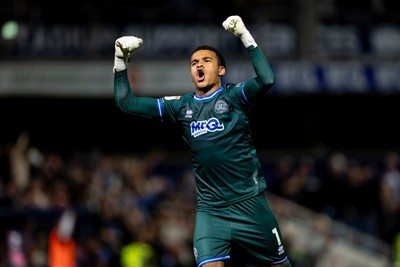 020926 - Queens Park Rangers v Cardiff City - Sky Bet Championship - Pierce Charles of Queens Park Rangers celebrates after their side�s first goal