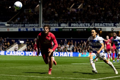 020926 - Queens Park Rangers v Cardiff City - Sky Bet Championship - Ollie Tanner of Cardiff City in action